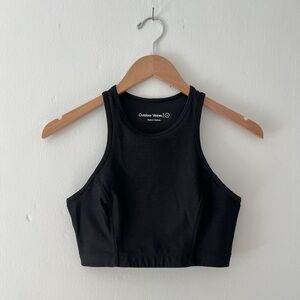 Outdoor Voices S Athena Crop Top Black